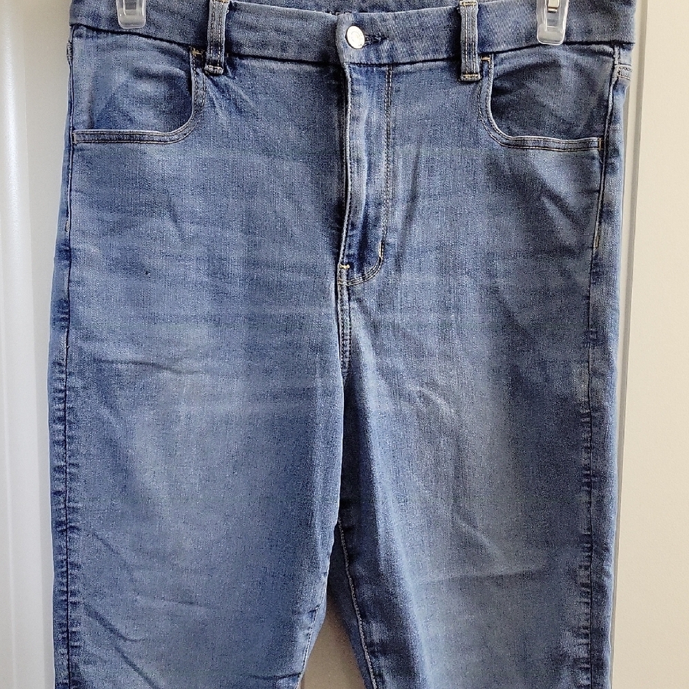American Eagle Outfitters Blue Jeggings with Soft Denim